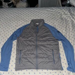 Peter Millar Flex Fit Lightweight zip up Golf Sweater